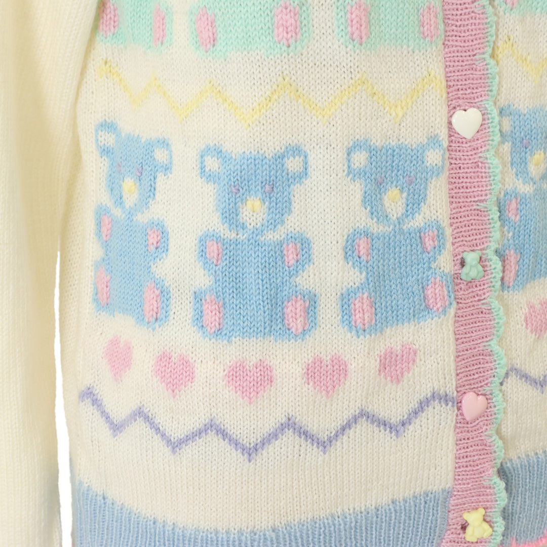 USED】編み込みカーディガン＜くま＞ | Nile Perch Wunderwelt Online