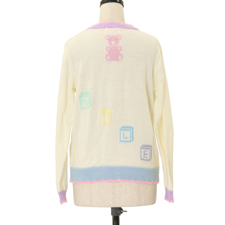 USED】編み込みカーディガン＜くま＞ | Nile Perch Wunderwelt Online