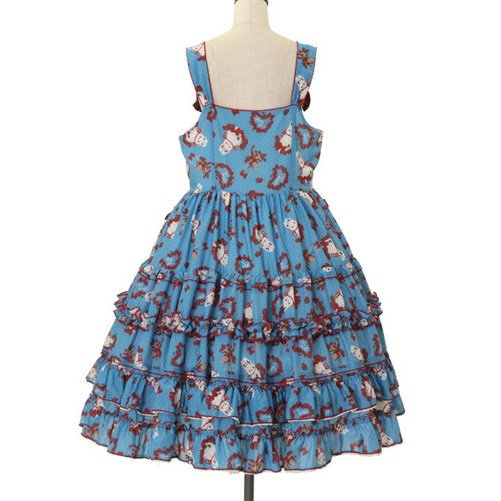 USED】【Miss Point】Forest Berry Rabbit ジャンパースカート