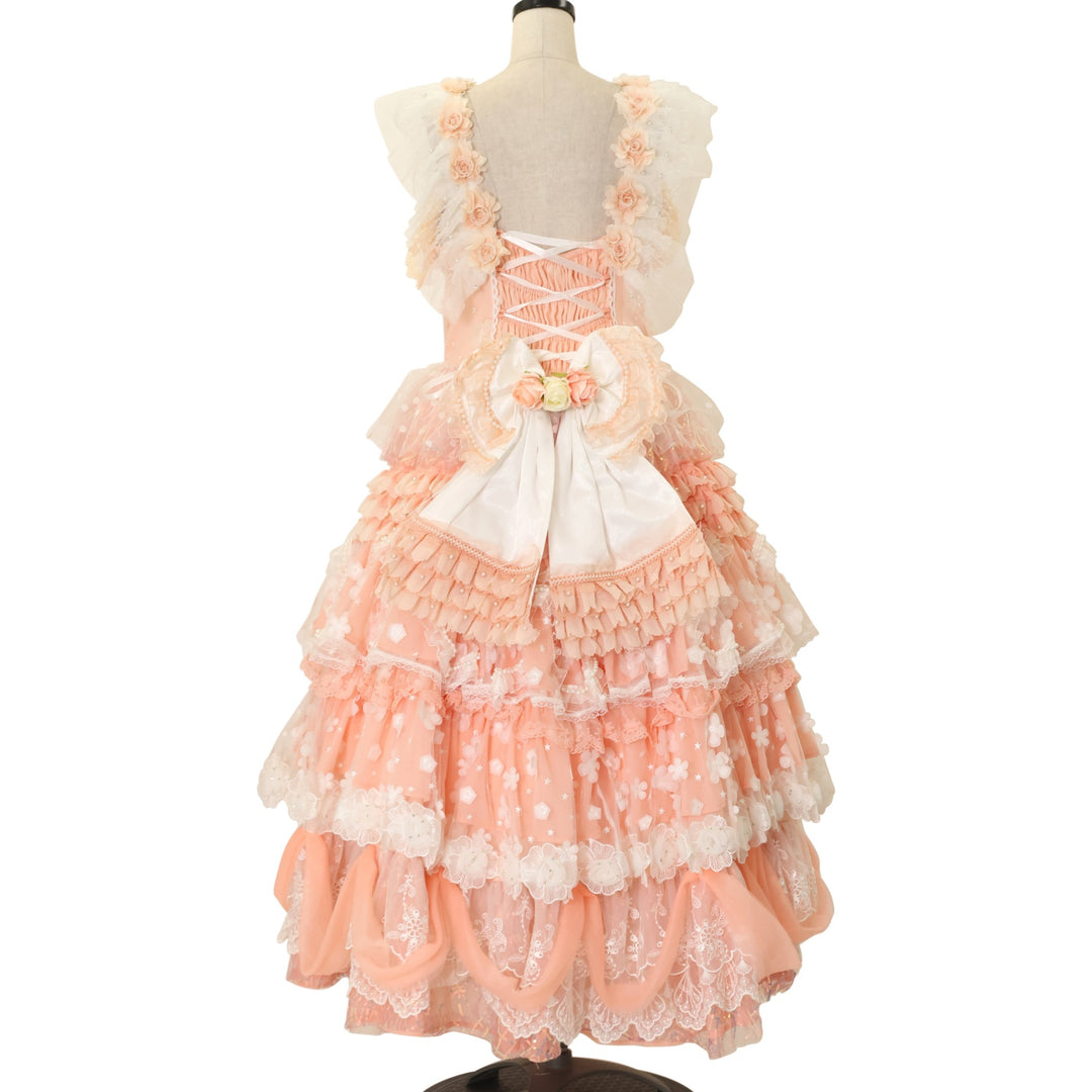 【Goodりむ！】オリエンタルリブラ、リゾートキャンサー、羽衣プリンセス。 USED】【猫系小仙女Lolita/XLサイズ】Fairy Fairy お花とリボンの