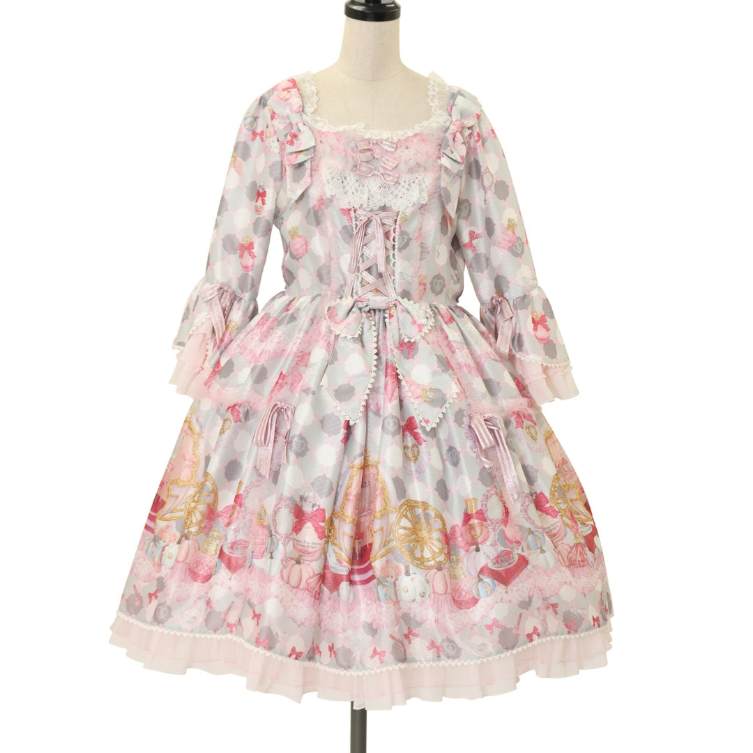 Princess Cosmetics Dreamy Palette柄 ワンピース USED】Princess Cosmetics Dreamy Palette柄ワンピース | BABY, THE