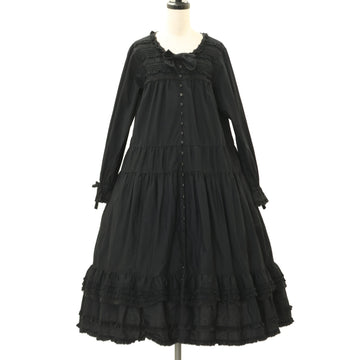 USED】【Lサイズ】つる薔薇レースアニバーサリー ワンピース（クロ