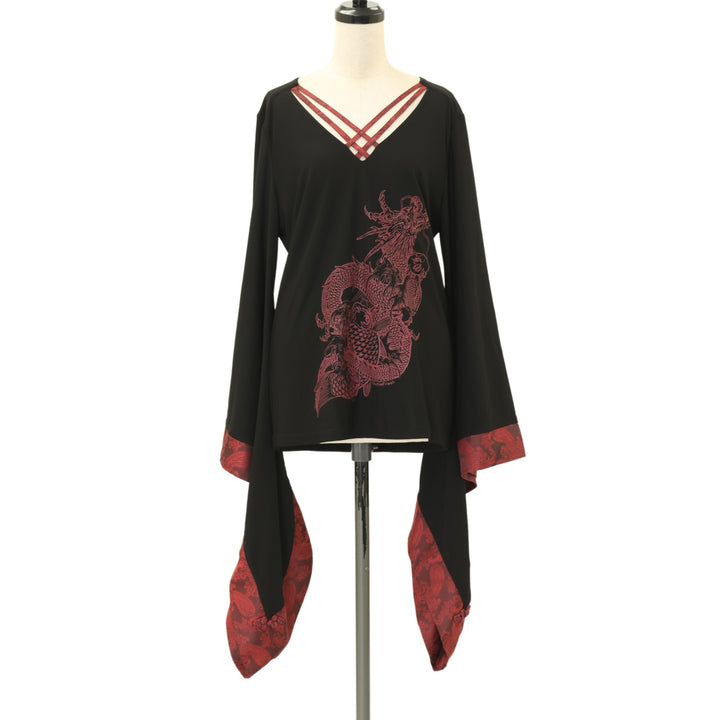 USED】クロス着物T | Qutie Frash Wunderwelt Online Shop - Gothic