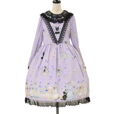 USED】Sweet Dotシフォンワンピース | Angelic Pretty Wunderwelt