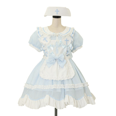 Angelic Pretty メルヘンdollワンピース ブラック×ホワイト USED】メルヘンDollワンピース | Angelic Pretty | ロリータ ゴスロリ
