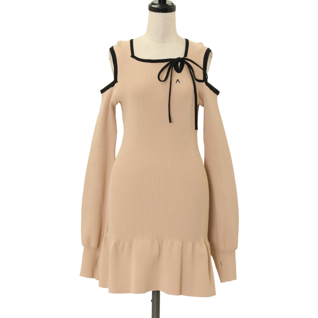USED】Annie Ribbon Mini Dress | ANDMARY | ロリータ ゴスロリ