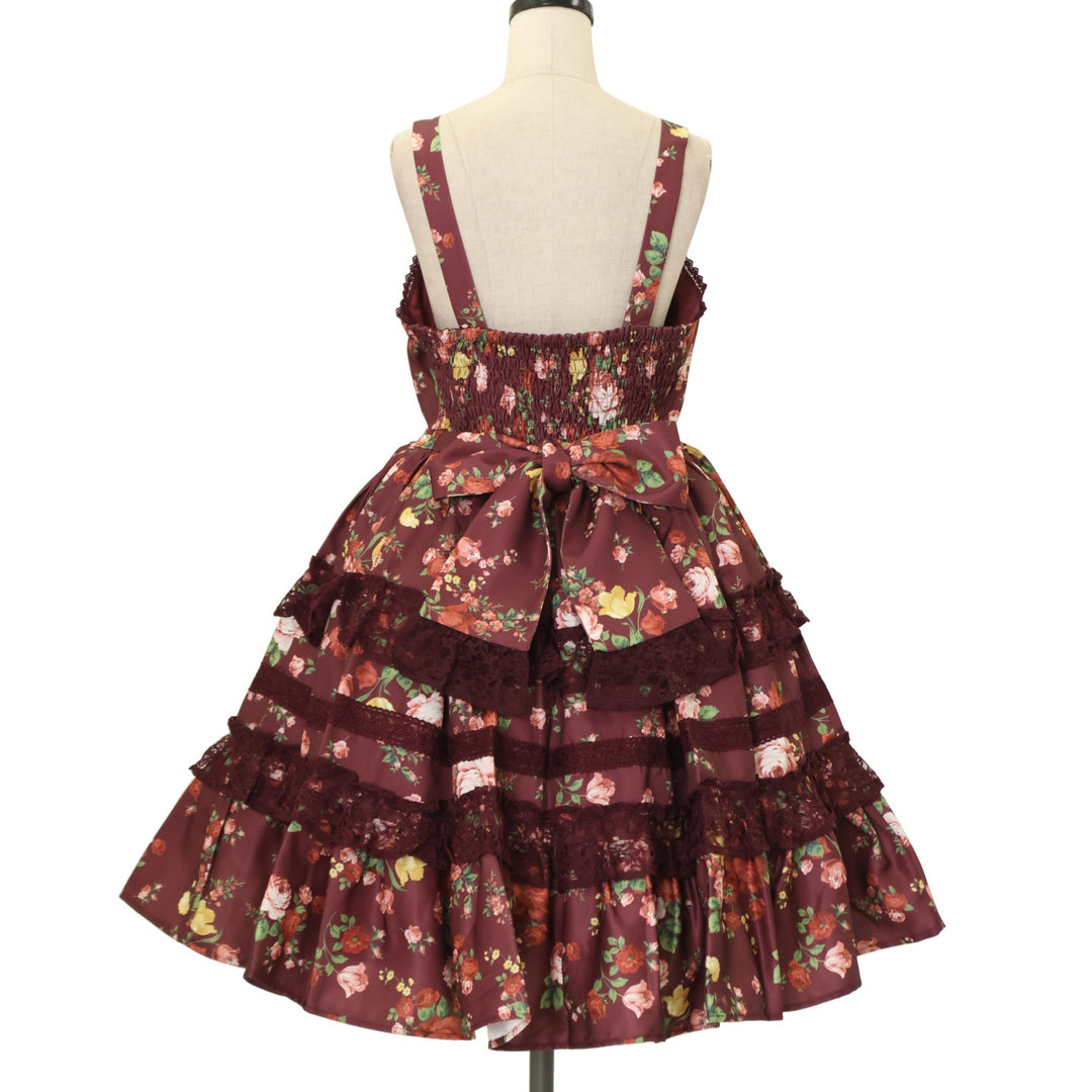 USED】【axes femme kawaii/Mサイズ】アンティークローズ柄ジャンパー