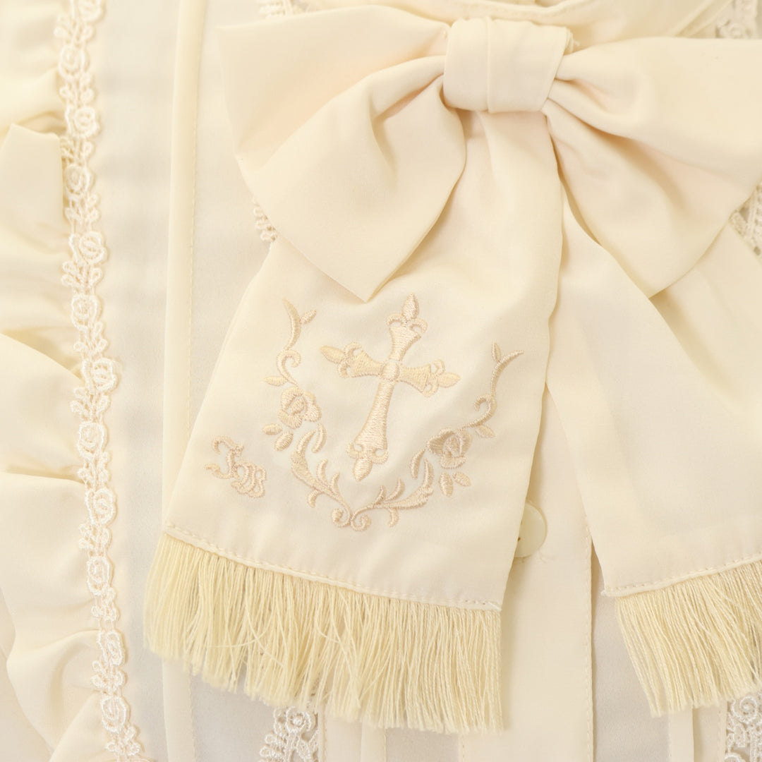 Innocent World クロス刺繍ブラウス USED】【Mサイズ】クロス刺繍ブラウス | Innocent World | ロリータ