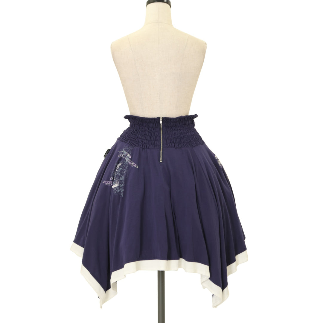 USED】ONESTE 金魚プリント&朝顔刺繍スカート | Ozz On | ロリータ