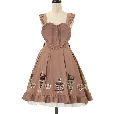 USED】【axes femme kawaii/Mサイズ】ロマンスローズジャンスカ