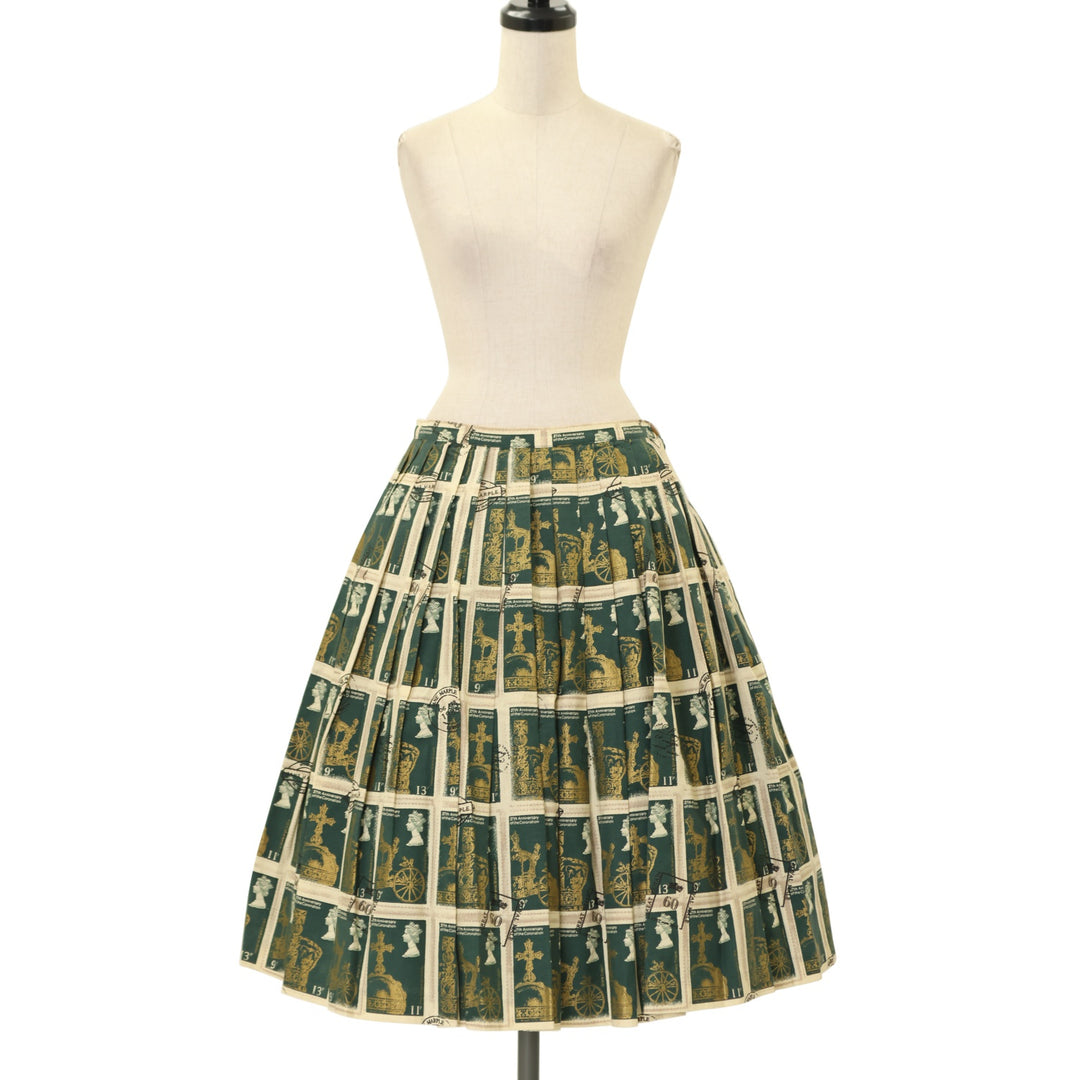 USED】【Mサイズ】Royal Stampのタックスカート | Jane Marple