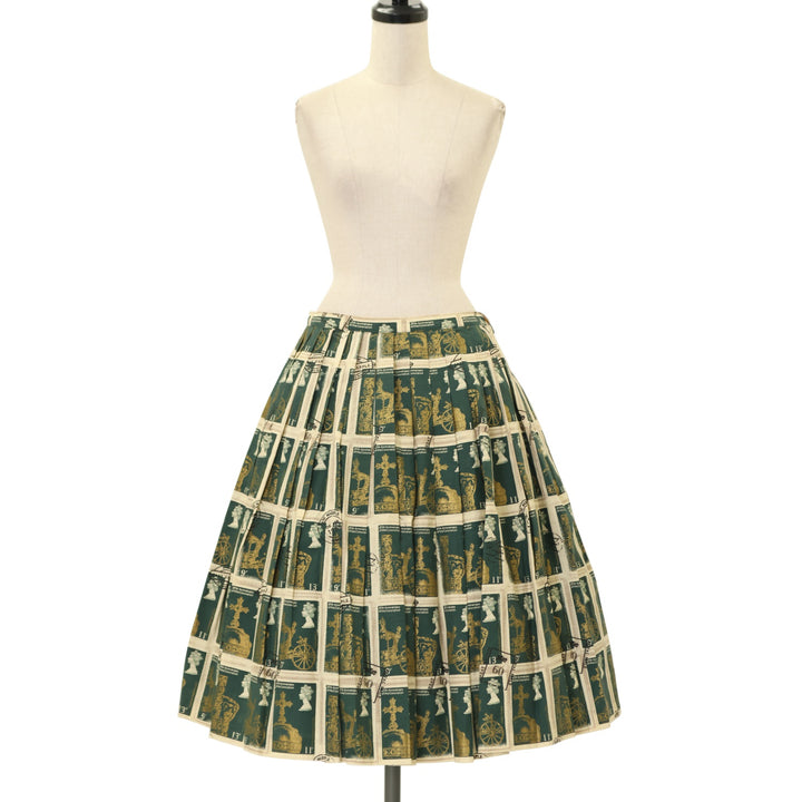 USED】【Mサイズ】Royal Stampのタックスカート | Jane Marple