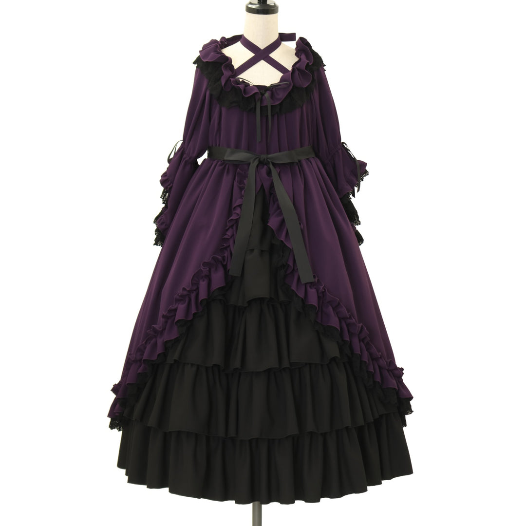 USED】Nocturne Noir Dress | ATELIER-PIERROT | ロリータ ゴスロリ