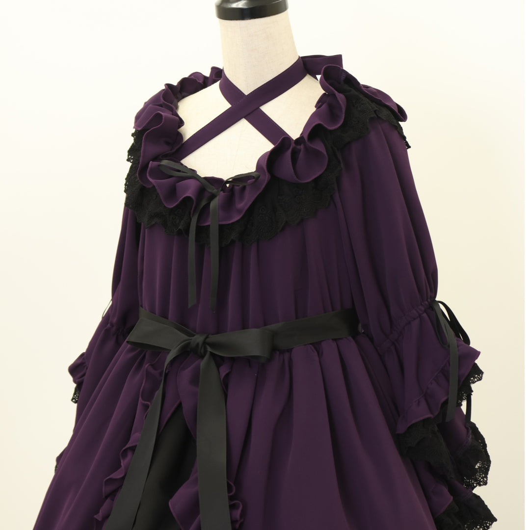 USED】Nocturne Noir Dress | ATELIER-PIERROT | ロリータ ゴスロリ