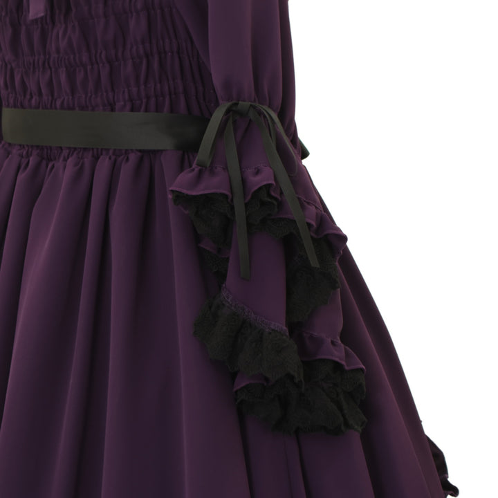 USED】Nocturne Noir Dress | ATELIER-PIERROT | ロリータ ゴスロリ