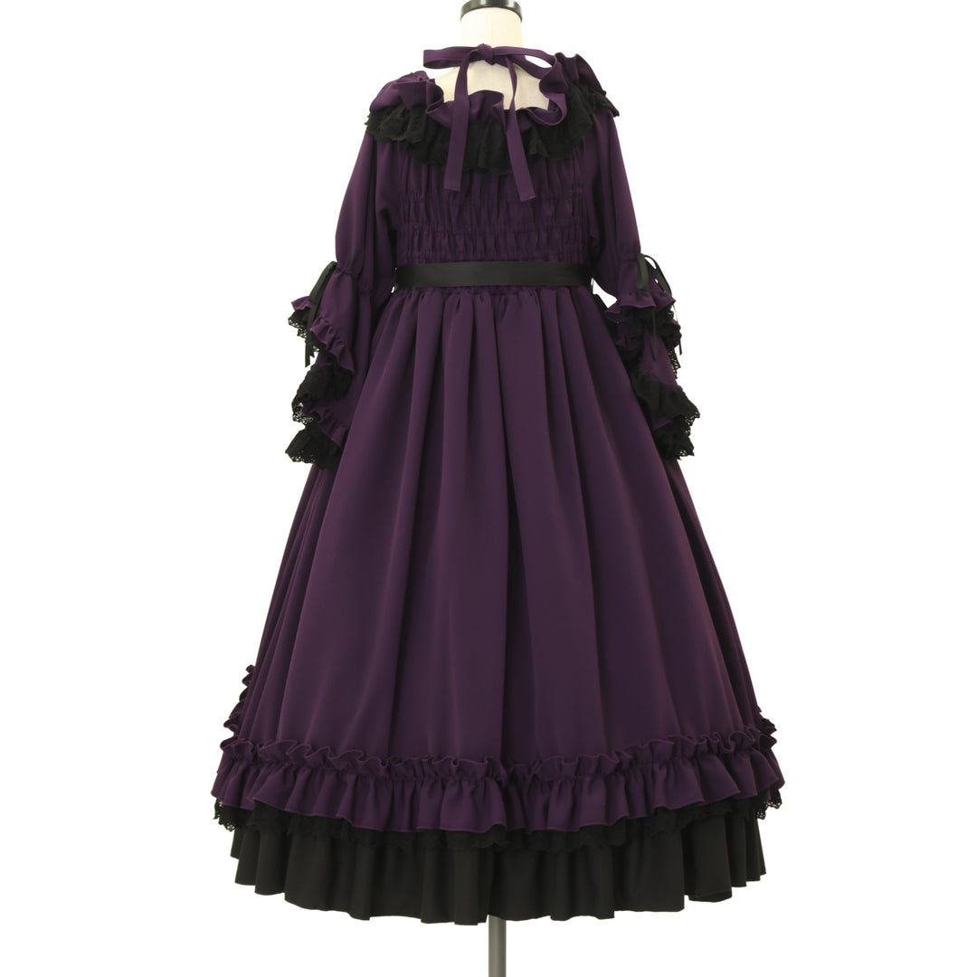 USED】Nocturne Noir Dress | ATELIER-PIERROT | ロリータ ゴスロリ