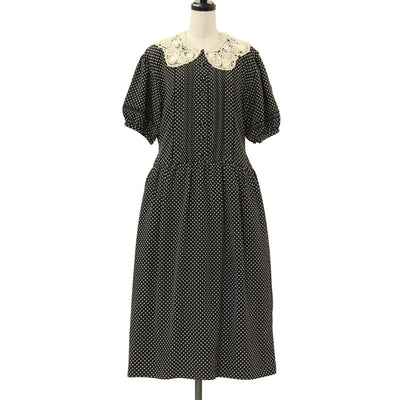 USED】【Lサイズ】ストライプサーキュラーフレアーワンピース