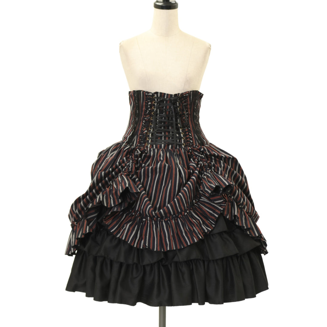 USED】ドレープバッスルコルセットスカート | ATELIER-PIERROT