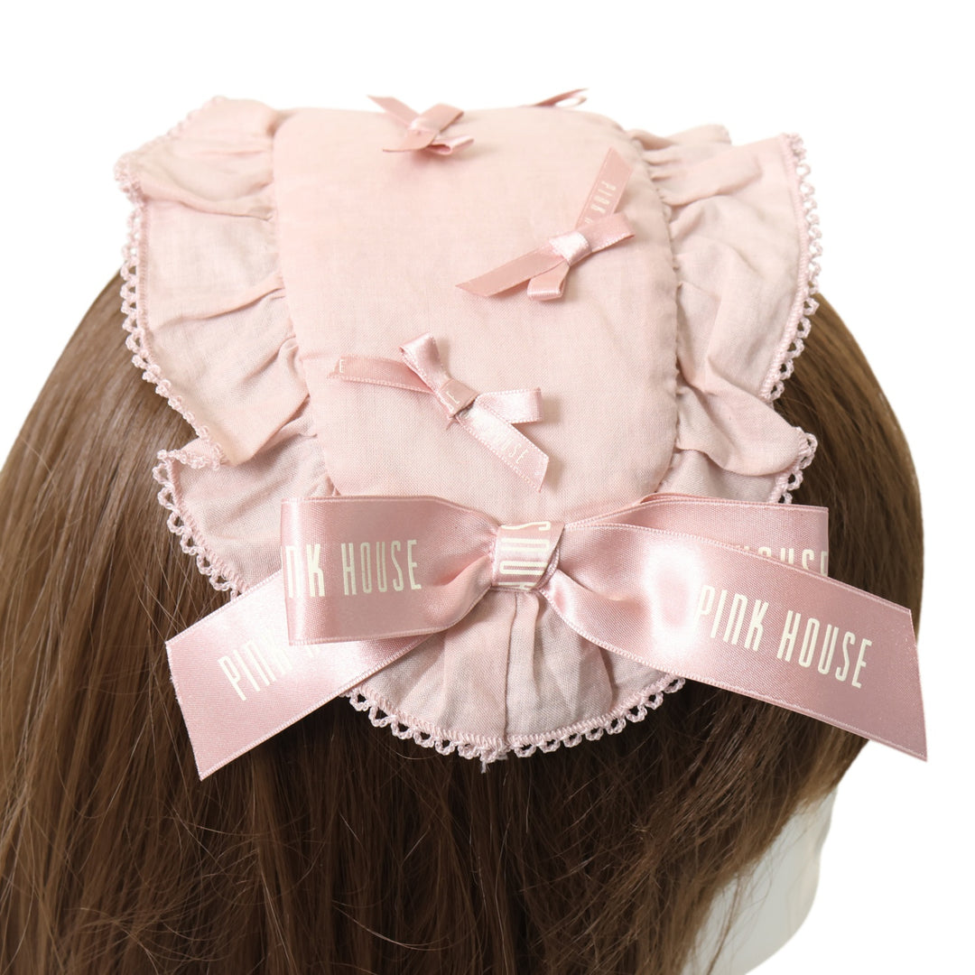 USED】【PINK HOUSE × misako aoki】リボンいっぱいヘッドドレス