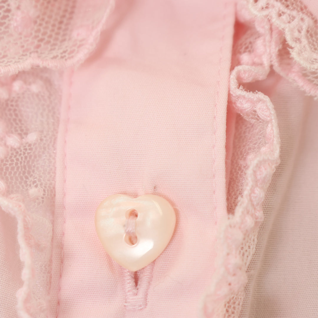 USED】ダブルリボンハニーシャーリングブラウス | Angelic Pretty