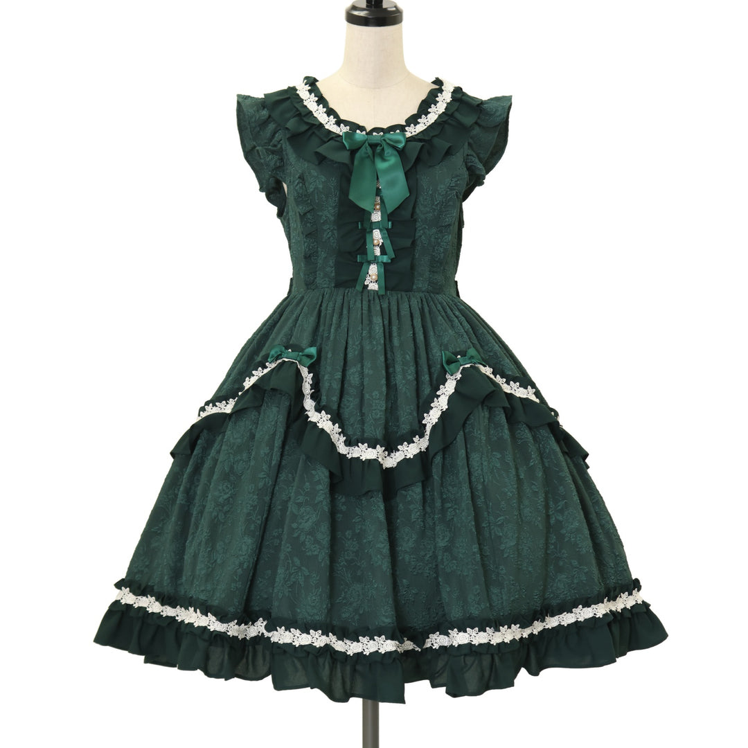 USED】【axes femme kawaii/Mサイズ】レディローズジャンスカ