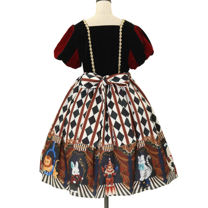 USED】【axes femme kawaii/Mサイズ】ドールズサーカスワンピース