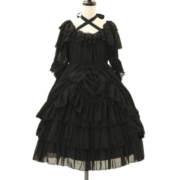 USED】【Vallée lys】Precious Embroidered Lace Mini Dress | ATELIER