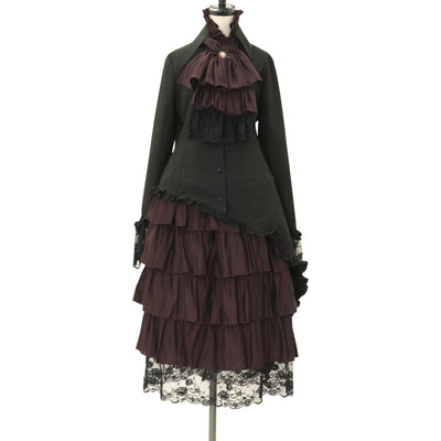 USED】シフォンボウタイ立ち襟ワンピース | Angelic Pretty Wunderwelt