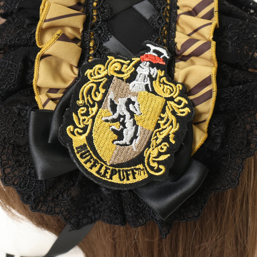 USED】ハリーポッター 編み上げヘッドドレス（ハッフルパフ