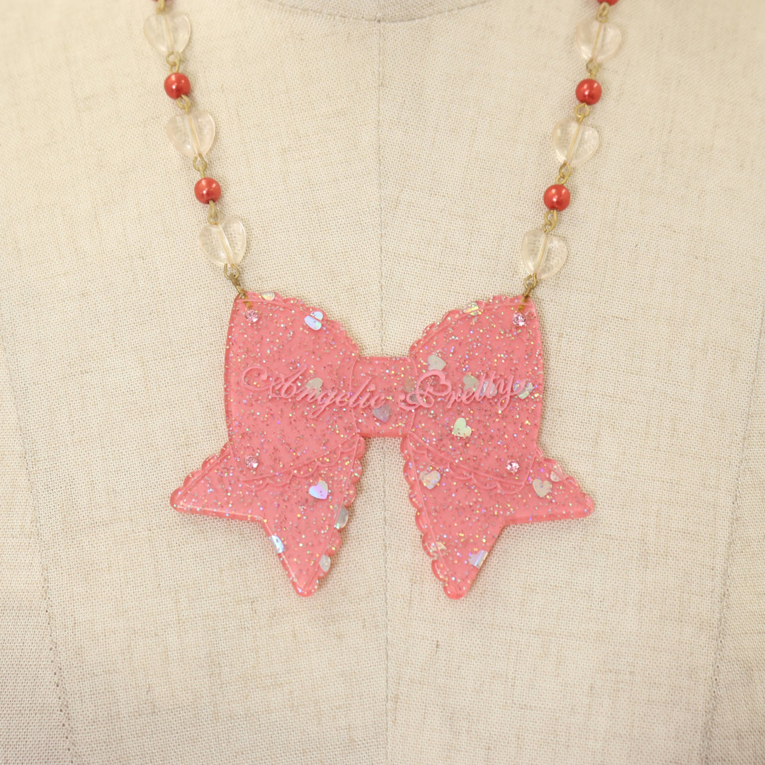 USED】ときめきリボンネックレス | Angelic Pretty Wunderwelt Online