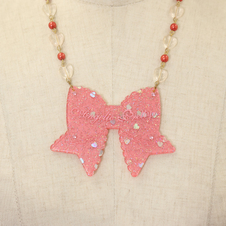 USED】ときめきリボンネックレス | Angelic Pretty Wunderwelt Online