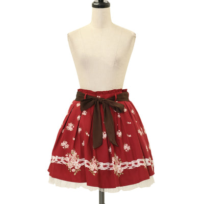 USED】摘みたていちごエプロン風スカート | Angelic Pretty | ロリータ