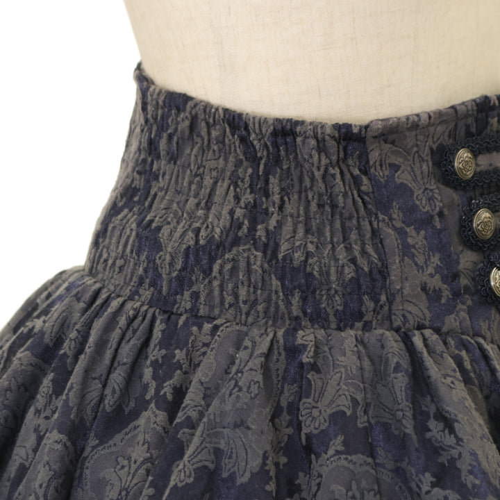 885 OZZ ANGELO コルセット ローズ刺繍 フリルボリュームスカート USED】ANGELO アノニマスローズスカート | Ozz On Wunderwelt Online