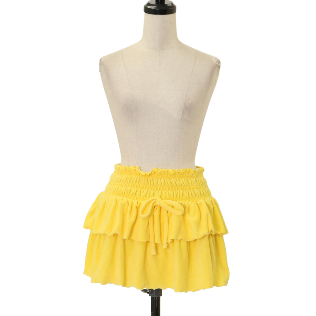 ★週末限定お値下げ★LIZ LISA doll 3段フリル付きミニスカート USED】パイル地二段フリルスカート | LIZ LISA Wunderwelt Online Shop