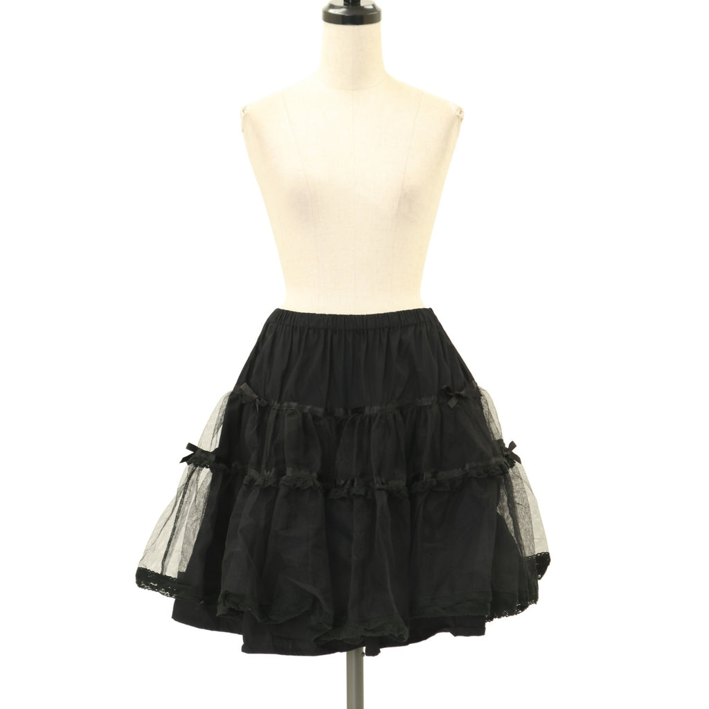 Angelic Pretty オーガンジー パニエ USED】サテンリボンパニエ | Angelic Pretty Wunderwelt Online Shop