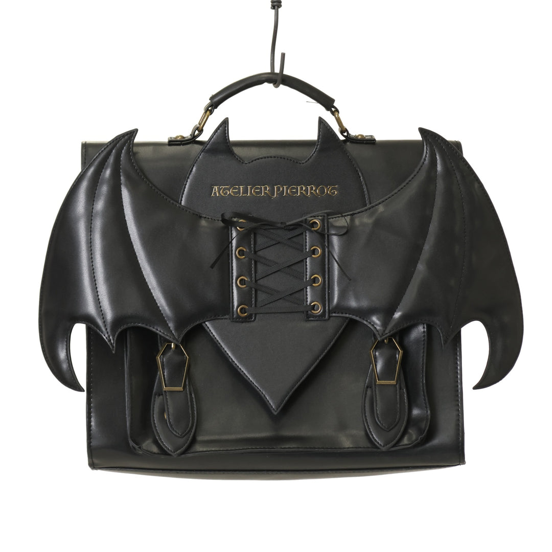 USED】“Nocturnal Grave” Batwing Satchel | ATELIER-PIERROT