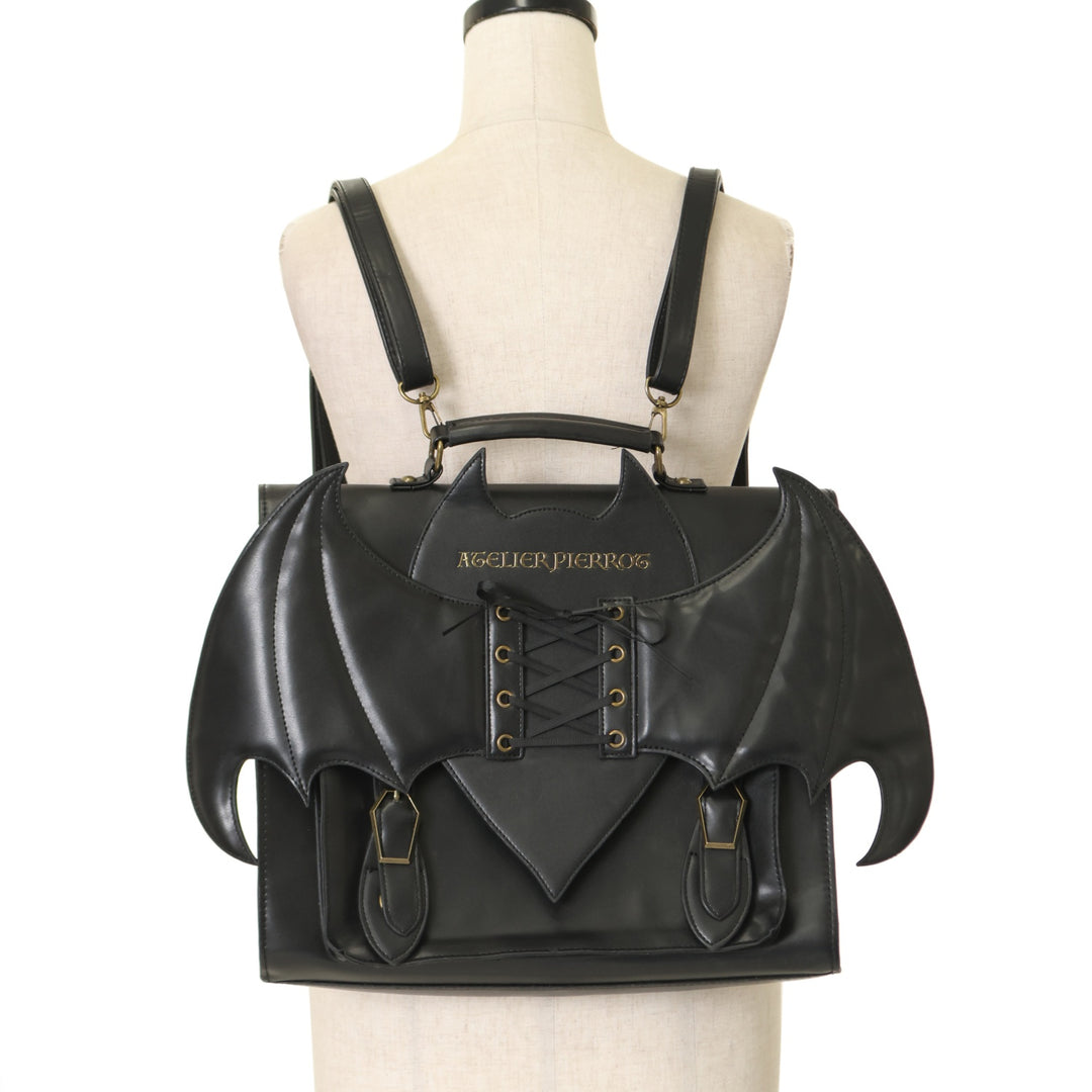 USED】“Nocturnal Grave” Batwing Satchel | ATELIER-PIERROT