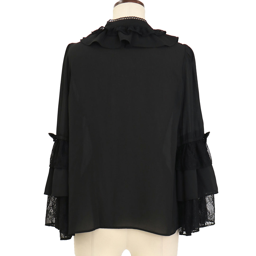 USED】【axes femme kawaii/Mサイズ】3段フリル姫袖ブラウス