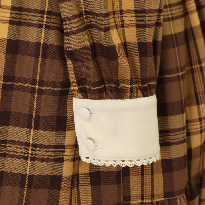 USED】【axes femme kawaii/Mサイズ】タータンチェックワンピース