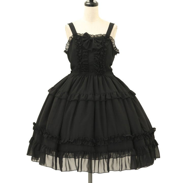 USED】【heavenly garden】シフォンジャンパースカート | その他 USED】【heavenly garden】シフォンジャンパースカート | その他