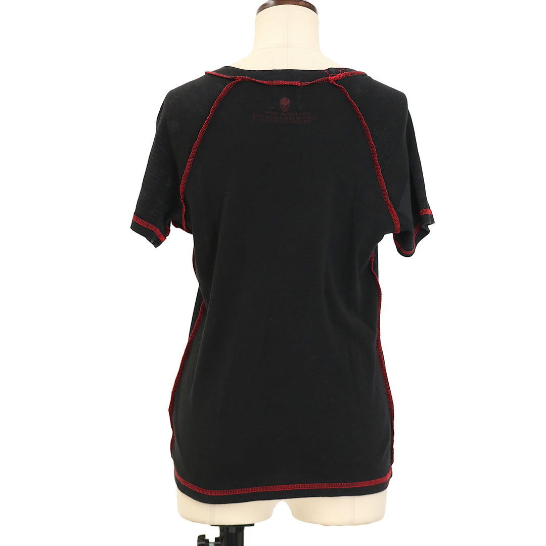 USED】ANARCHY セーフティピンプリントTシャツ | h.NAOTO | ロリータ