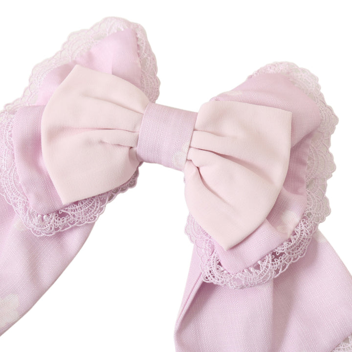 USED】【axes femme kawaii】桜柄リボンバレッタ | Chalmiere