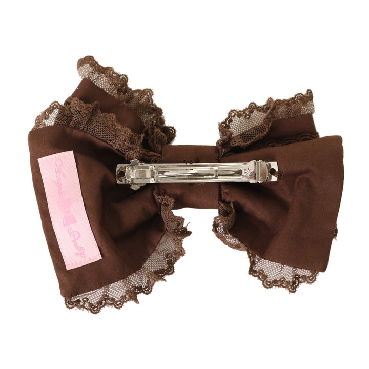 Angelic Pretty パール付きリボンボレロ　ブラウン USED】いつも一緒のリボンバレッタ | Angelic Pretty | ロリータ