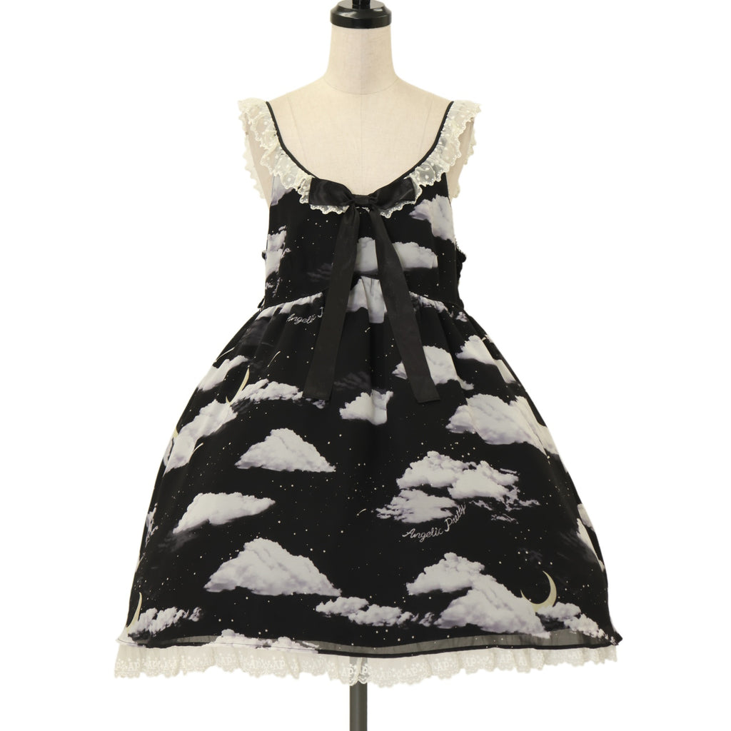 S*認様 Angelic Pretty misty sky スカート USED】Misty Skyジャンパースカート | Angelic Pretty | ロリータ