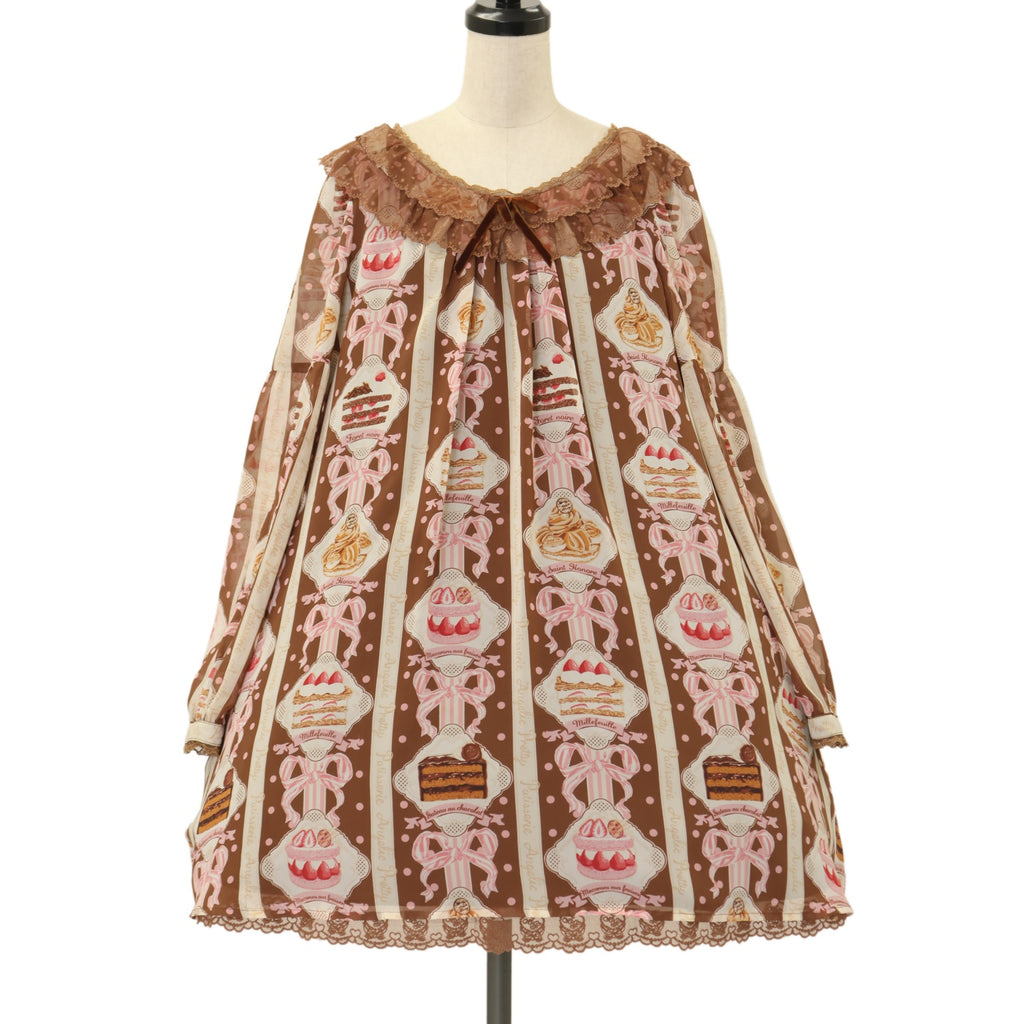 Angelic Pretty petit Patisserie ブラウン USED】Petit Patisserieワンピース | Angelic Pretty Wunderwelt