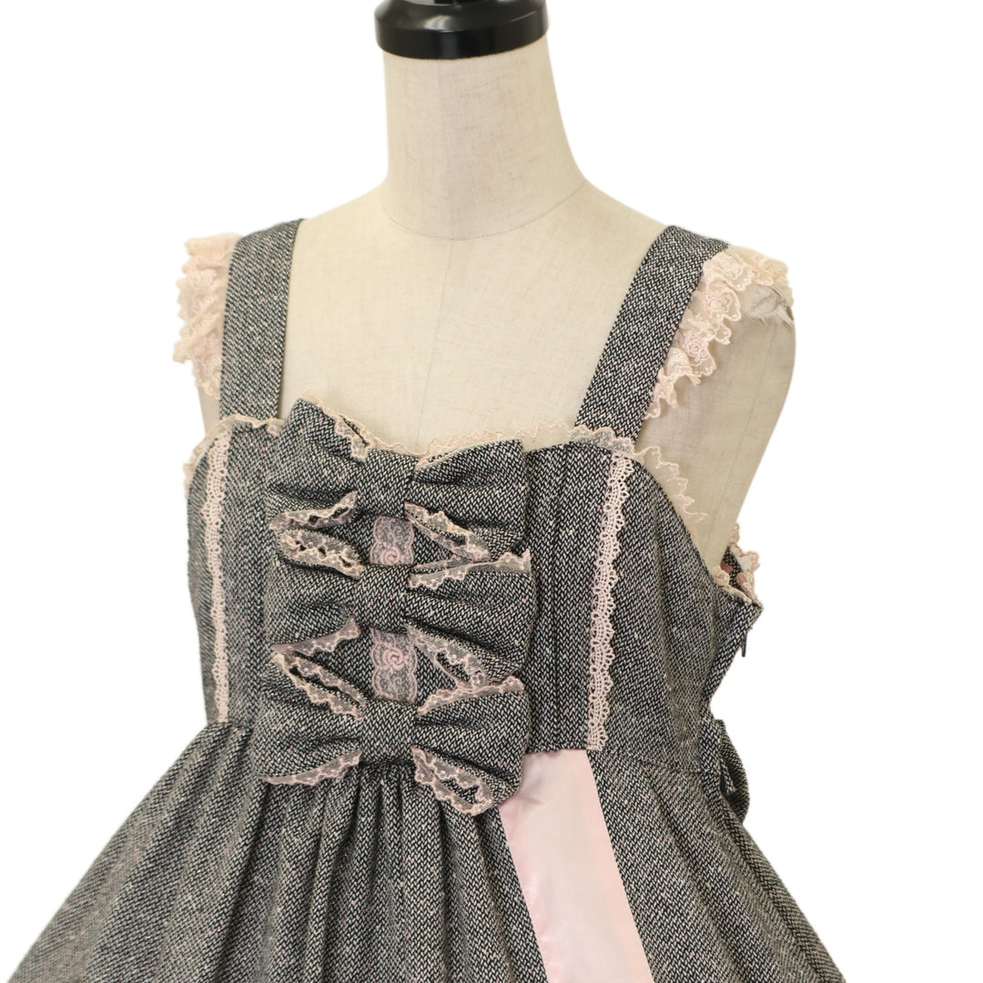 USED】プレゼントリボンジャンパースカート | Angelic Pretty