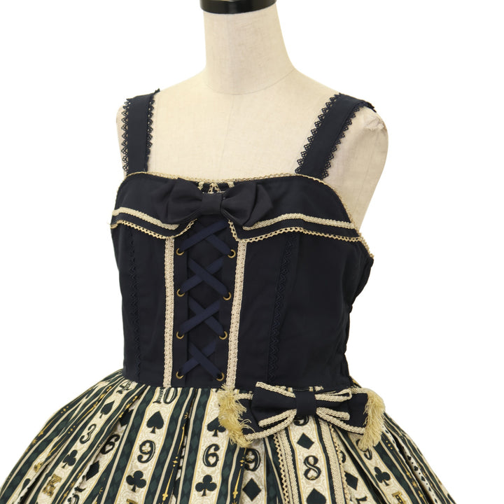 USED】Wonder Queenビスチェ風ジャンパースカート | Angelic Pretty