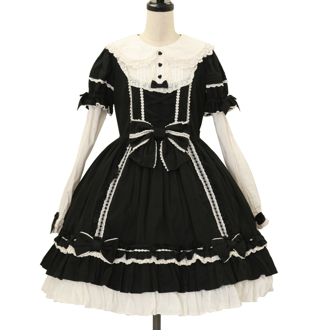 USED】Dolly Girl付け袖ワンピース(無地) | Angelic Pretty Wunderwelt