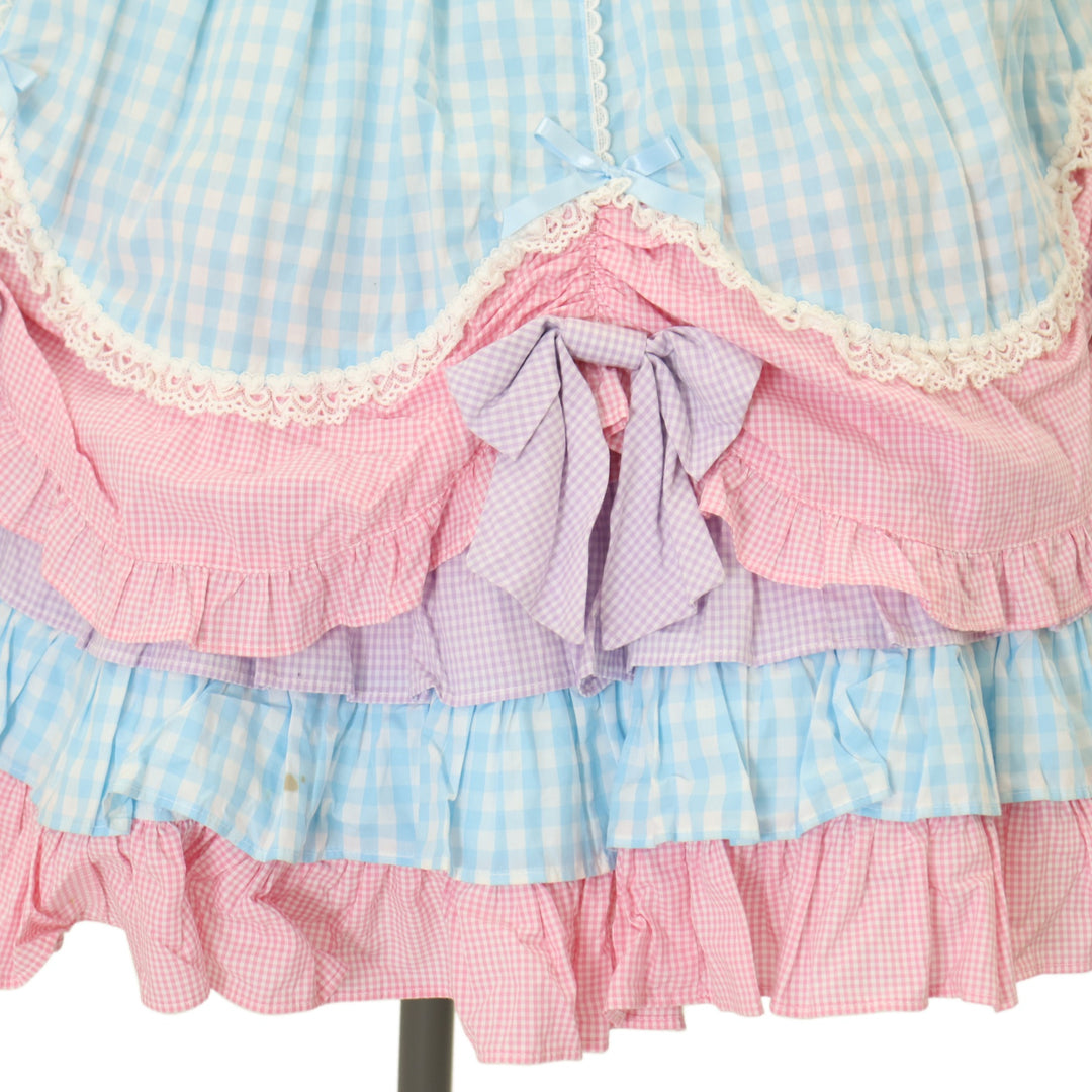 WONDERFUL WORLD 花柄 ジャンパースカート USED】カラフルシャワージャンパースカート | Angelic Pretty