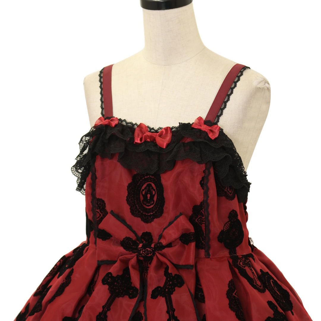Angelic Pretty 旧作 コットンブラウス スカート セット 難あり USED】Heavenly Cross Special ジャンパースカート Set | Angelic